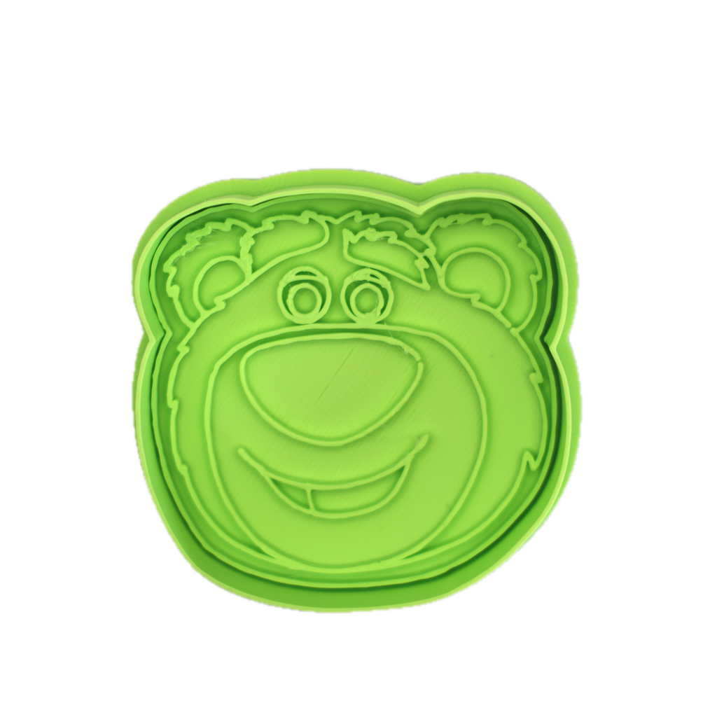 クマのクッキー型＆フォンダンスタンプ（ハンドル付き） – 漫画のおもちゃ パーティー 誕生日 ベーキング