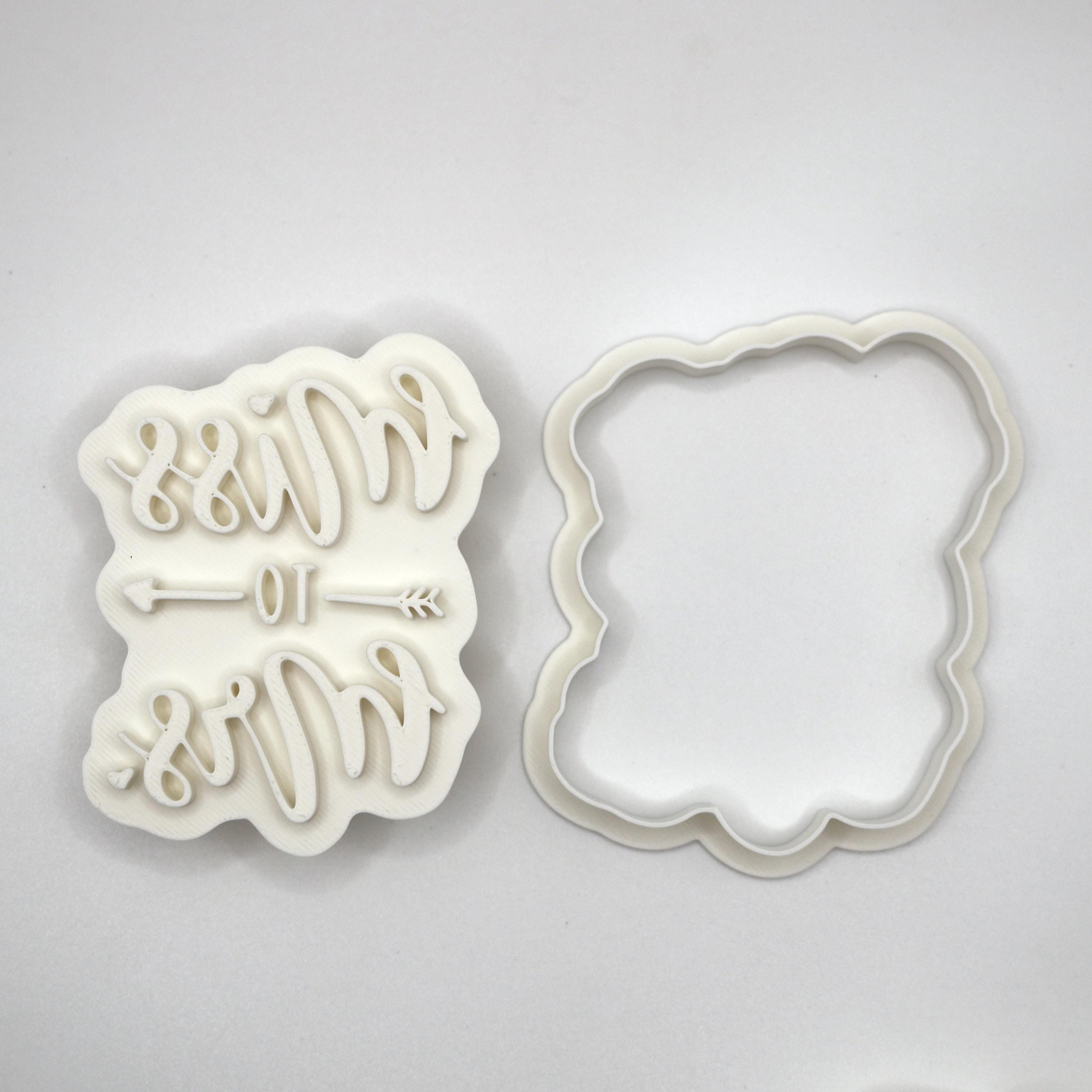 Wedding Cookie Cutter & Fondant Stamp Sets