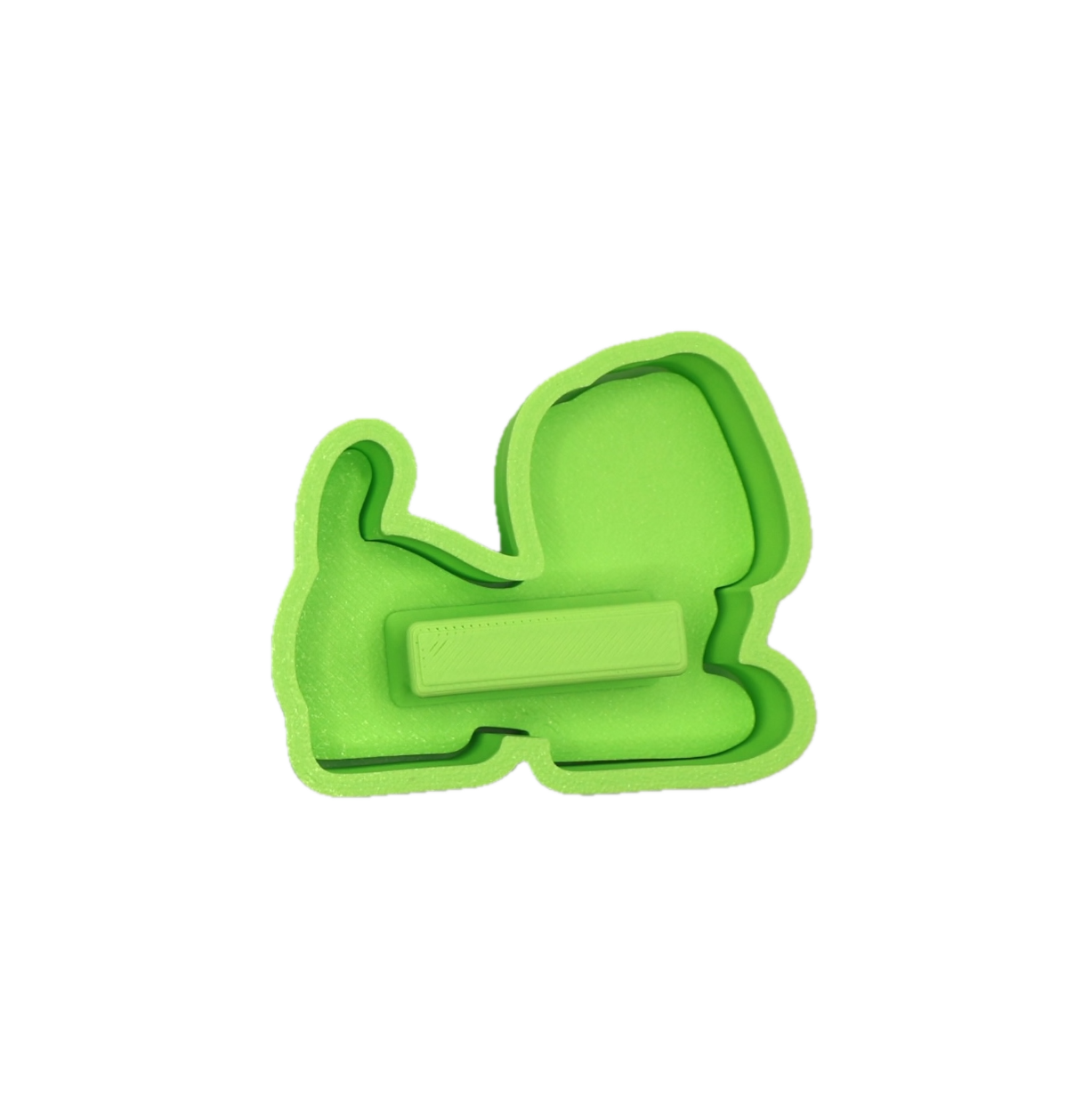 スリンキードッグのクッキー型＆フォンダンスタンプ（ハンドル付き） – 漫画のおもちゃパーティー誕生日ベーキング