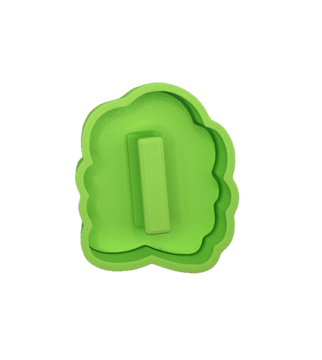 ポテトクッキー型＆フォンダンスタンプ（ハンドル付き） – 漫画のおもちゃ パーティー 誕生日 ベーキング