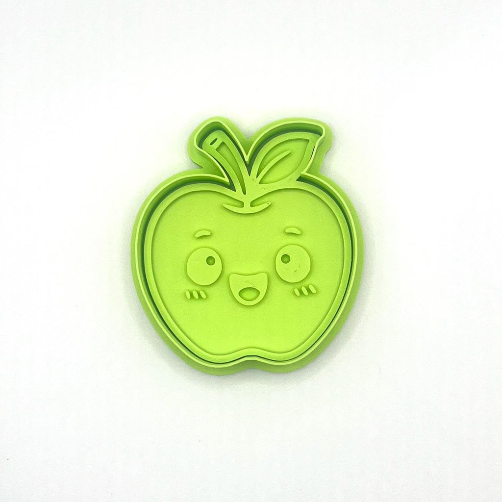 Fruit Salad Cookie Cutter & Fondant Stamp Sets - 6 Piece Bundle