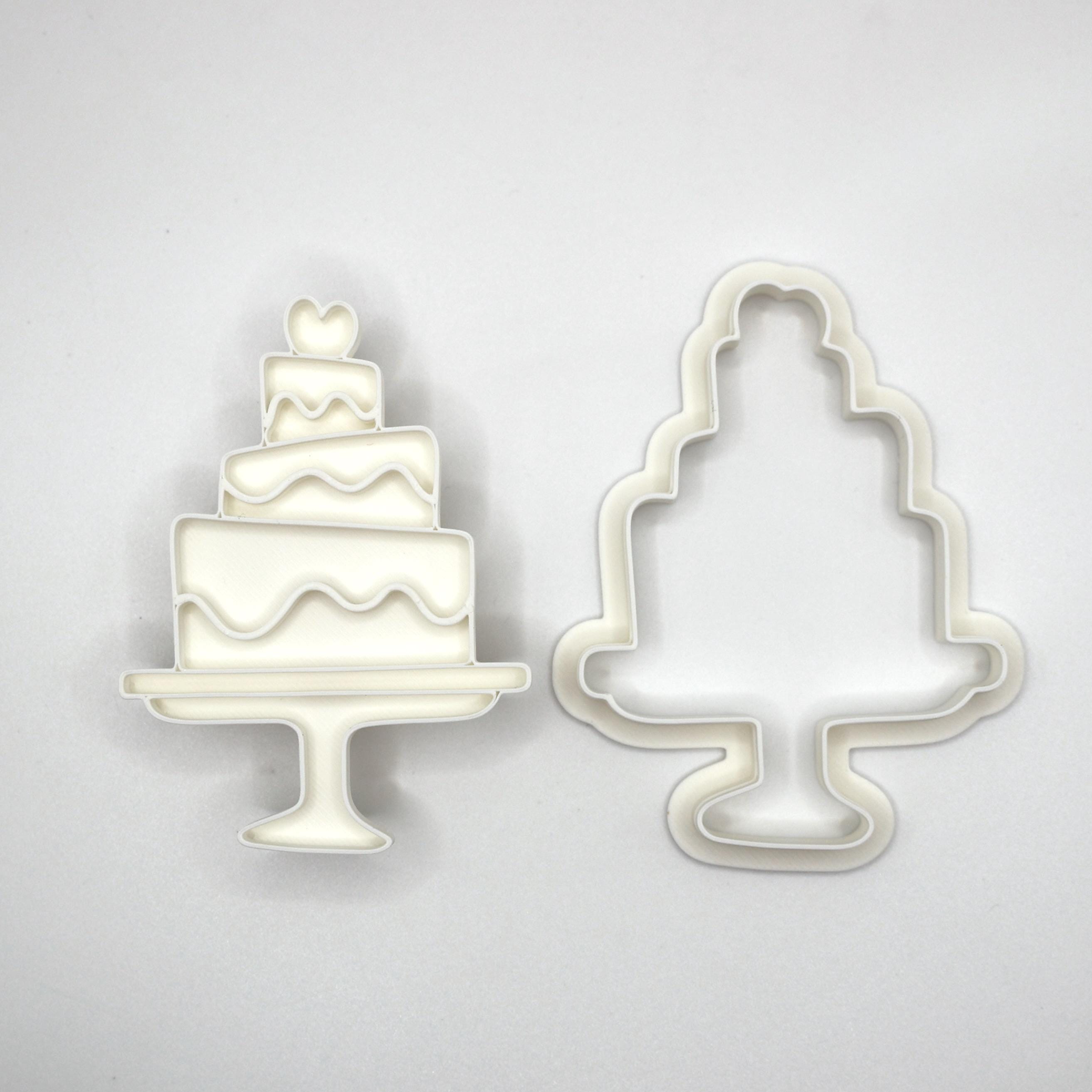 Wedding Cookie Cutter & Fondant Stamp Sets
