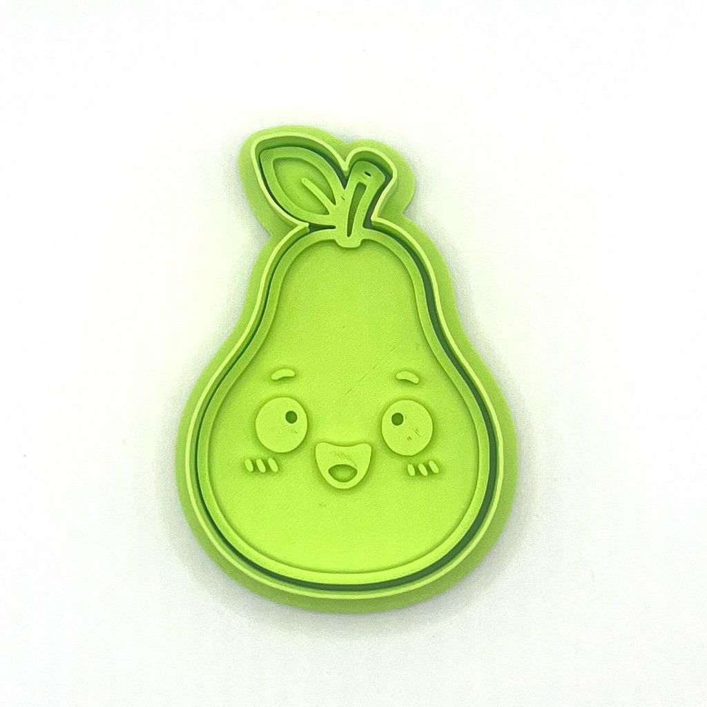 Fruit Salad Cookie Cutter & Fondant Stamp Sets - 6 Piece Bundle