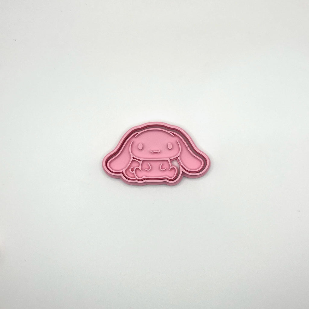 かわいい猫の誕生日クッキー型＆フォンダンスタンプ – 持ち手付きキティパーティーセット