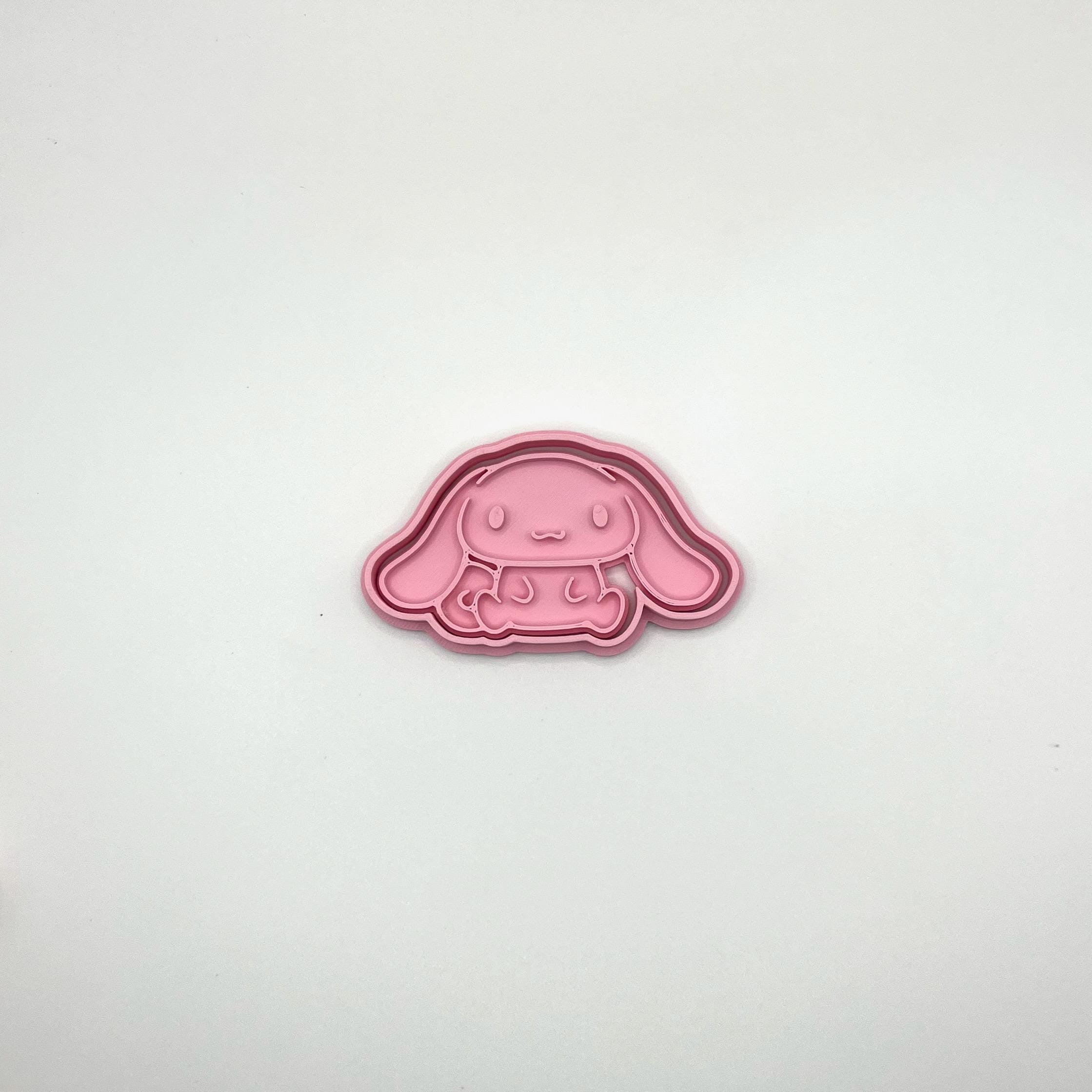 かわいい猫の誕生日クッキー型＆フォンダンスタンプ – 持ち手付きキティパーティーセット