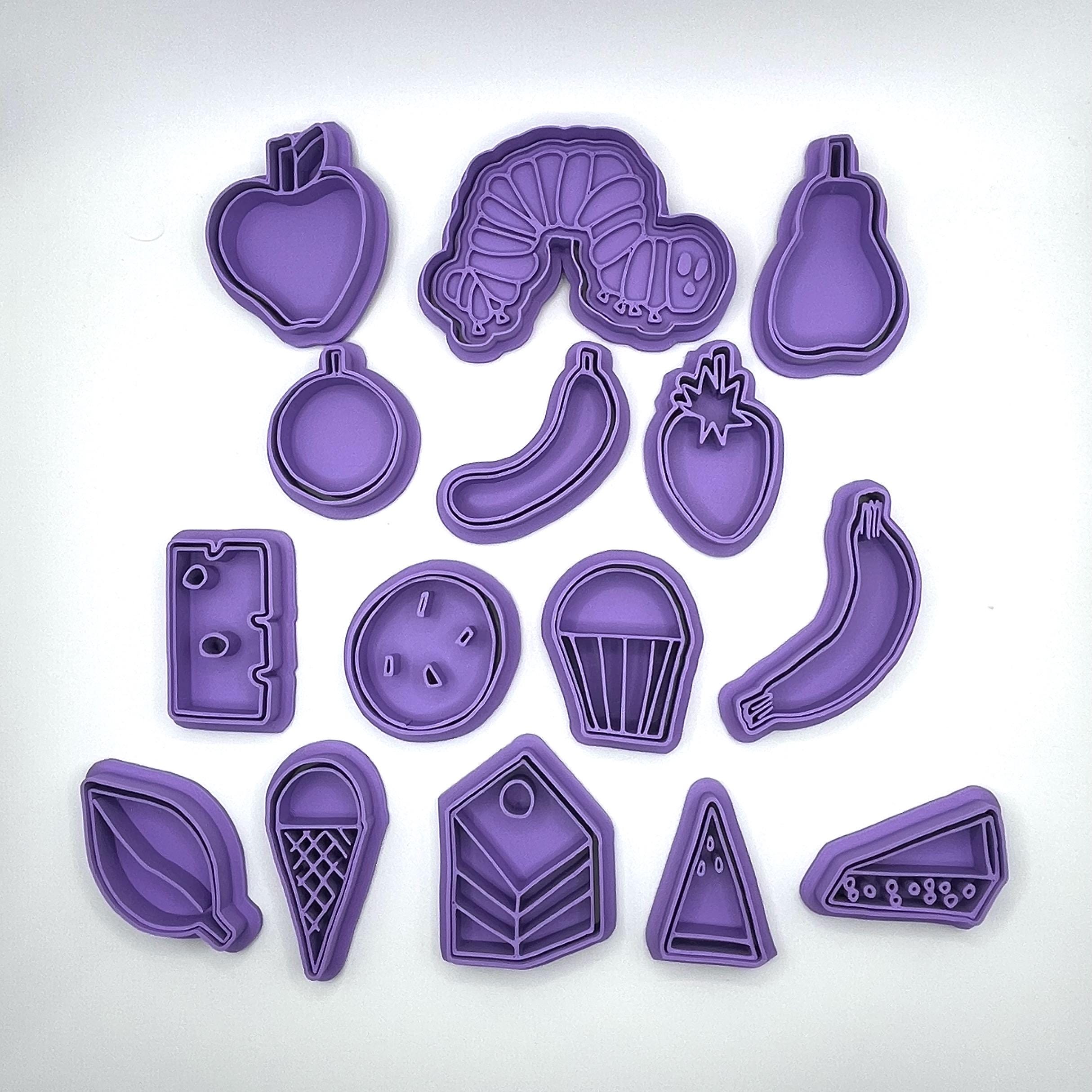 Hungry Caterpillar Cookie Cutters & Fondant Embossers | Kids Baking and Playdough Toys