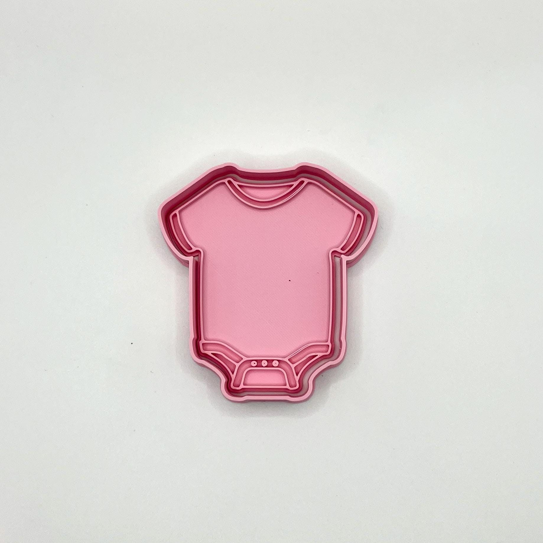 ベビーシャワー用クッキー型＆フォンダンスタンプセット（持ち手付き）｜新生児向けベーキングセット