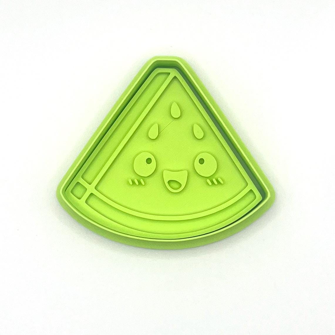 Fruit Salad Cookie Cutter & Fondant Stamp Sets - 6 Piece Bundle