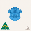 Construction Dog Cookie Cutter & Fondant Stamp Set