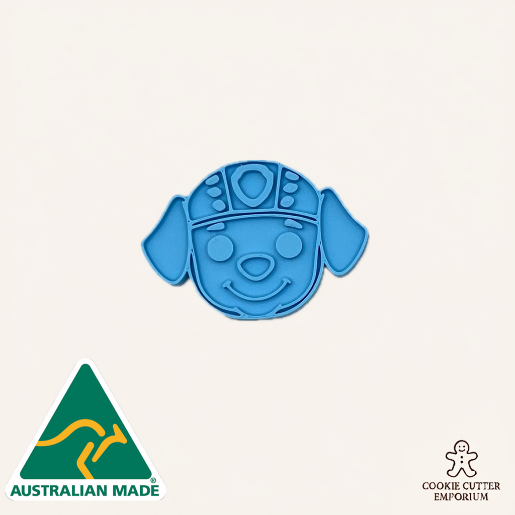 Water Rescue Dog Cookie Cutter & Fondant Stamp Set