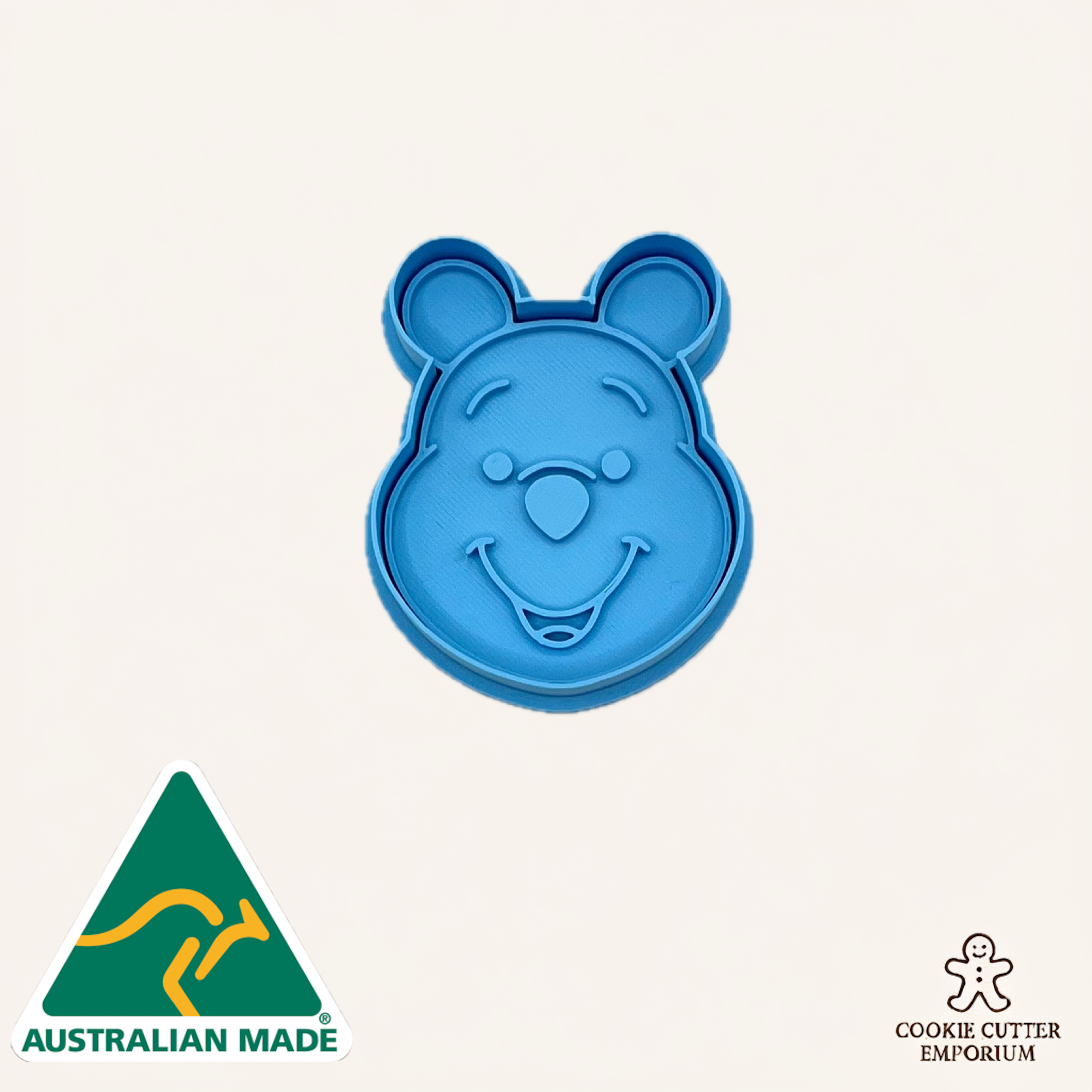 ハニーベア型クッキーカッター｜子供向けパーティー用ベーキングツール