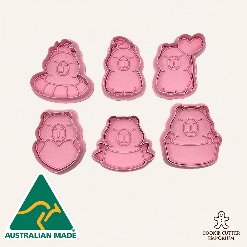 Capybara Cookie Cutter Set