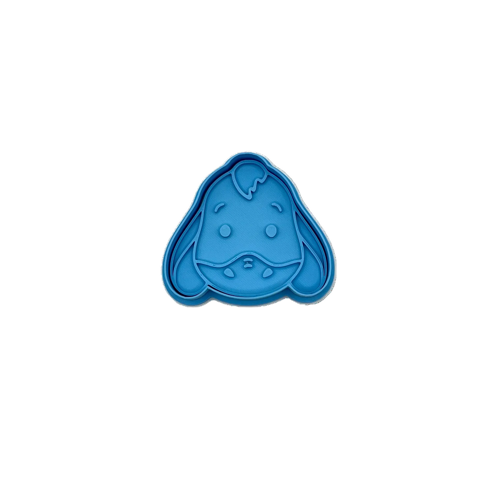 Donkey Cookie Cutter & Fondant Stamp Set