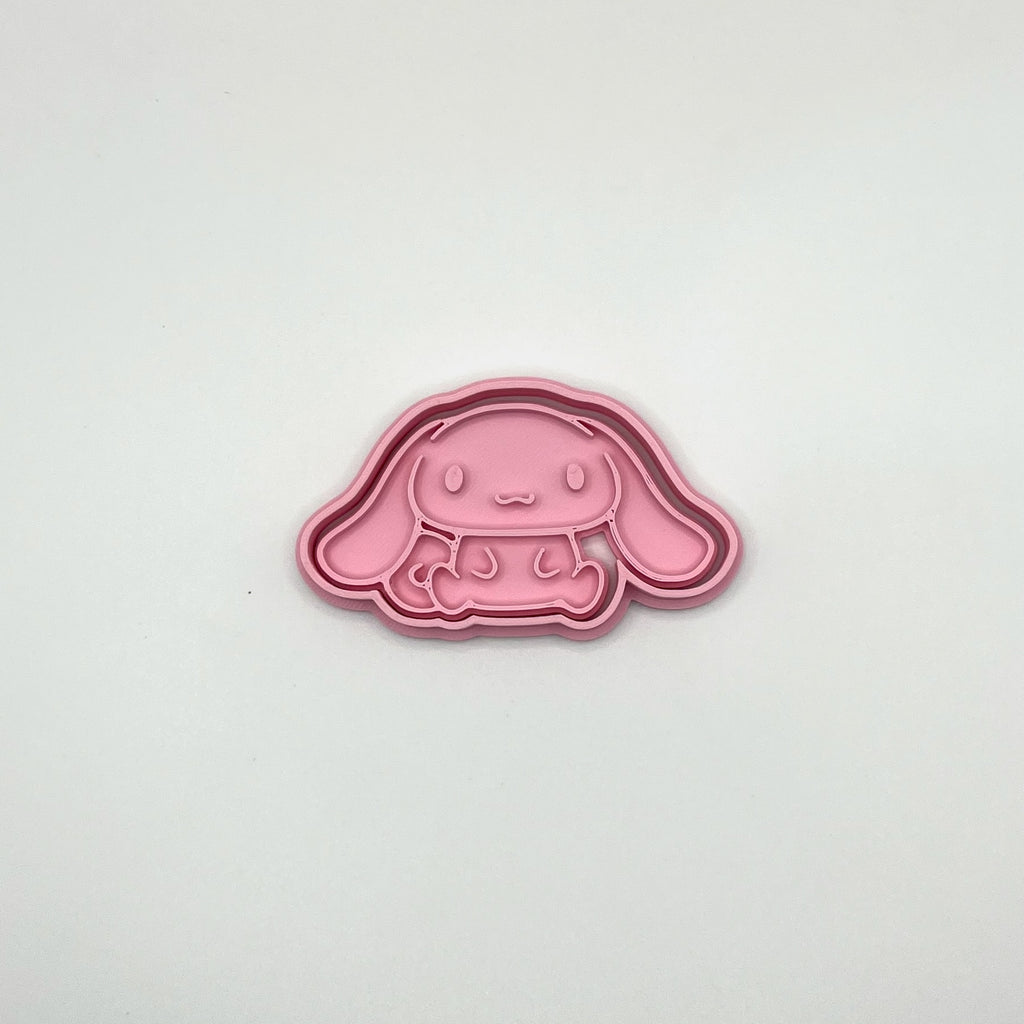 かわいい猫の誕生日クッキー型＆フォンダンスタンプ – 持ち手付きキティパーティーセット