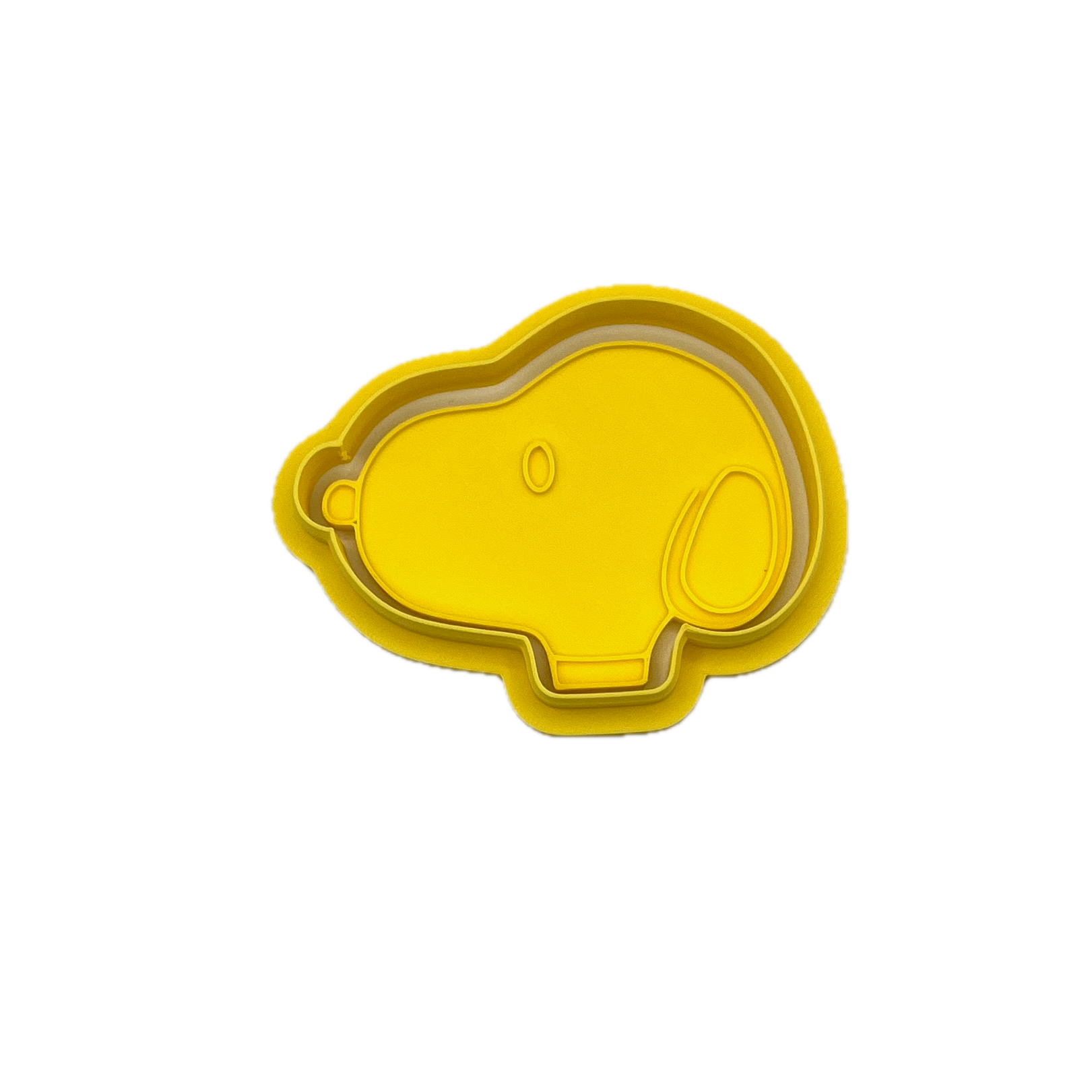 Dog Face Cookie Cutter & Fondant Stamp – Classic Comic Character