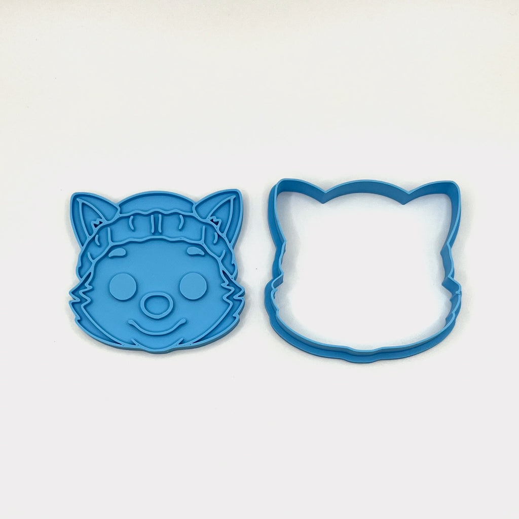 Snow Rescue Dog Cookie Cutter & Fondant Stamp Set