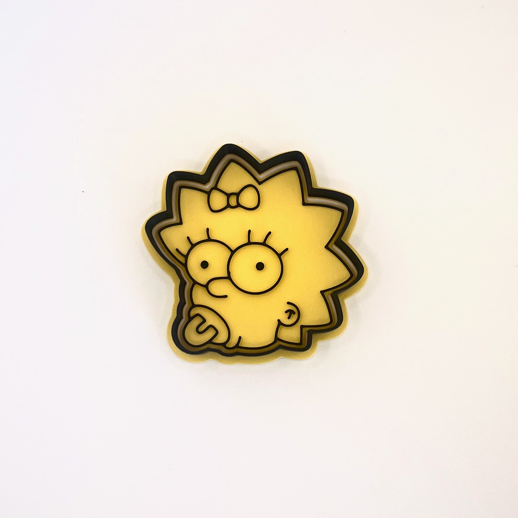 クラシックな漫画風ベビーキャラクターのクッキー型とフォンダンスタンプ – レトロなファミリーパーティー