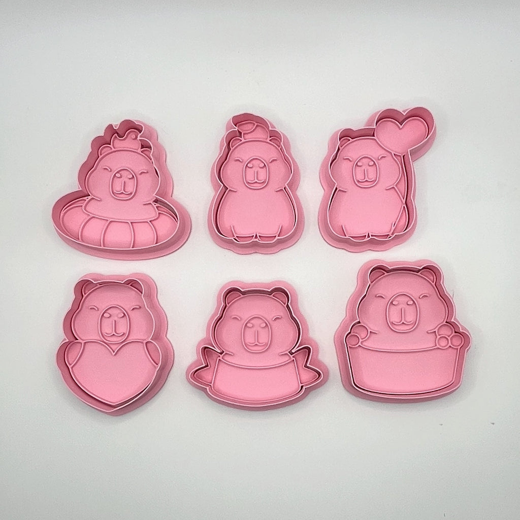 Capybara Cookie Cutter Set
