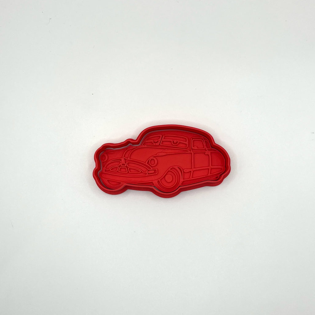 Racing Vehicles Cookie Cutter & Fondant Stamp Sets - 5 Piece Bundle