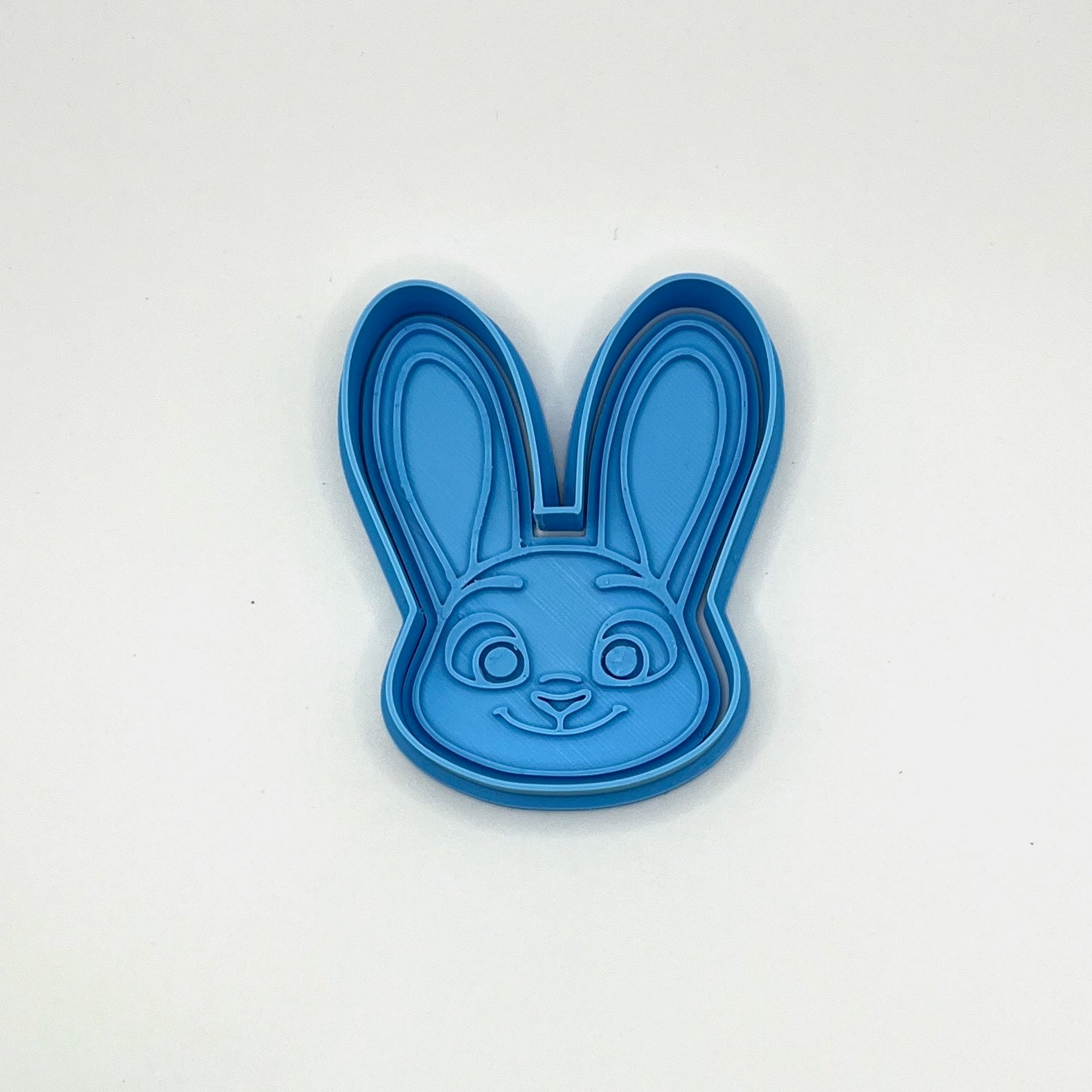 Bunny Officer Zoo Friends Cookie Cutter & Fondant Stamp