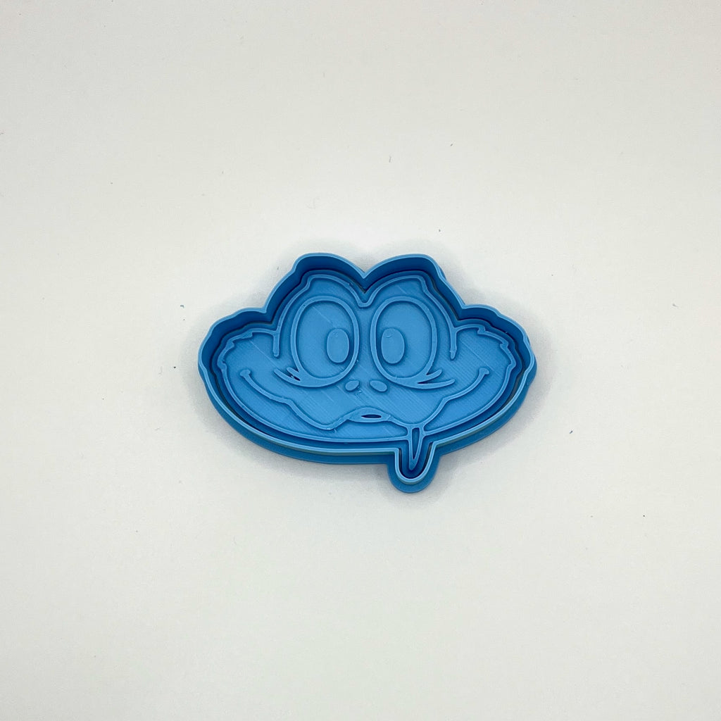 Goofy Snake Zoo Friends Cookie Cutter & Fondant Stamp