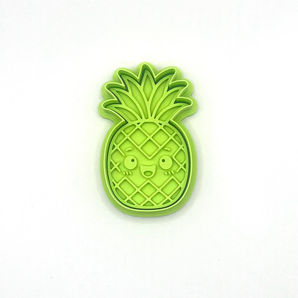 Fruit Salad Cookie Cutter & Fondant Stamp Sets - 6 Piece Bundle
