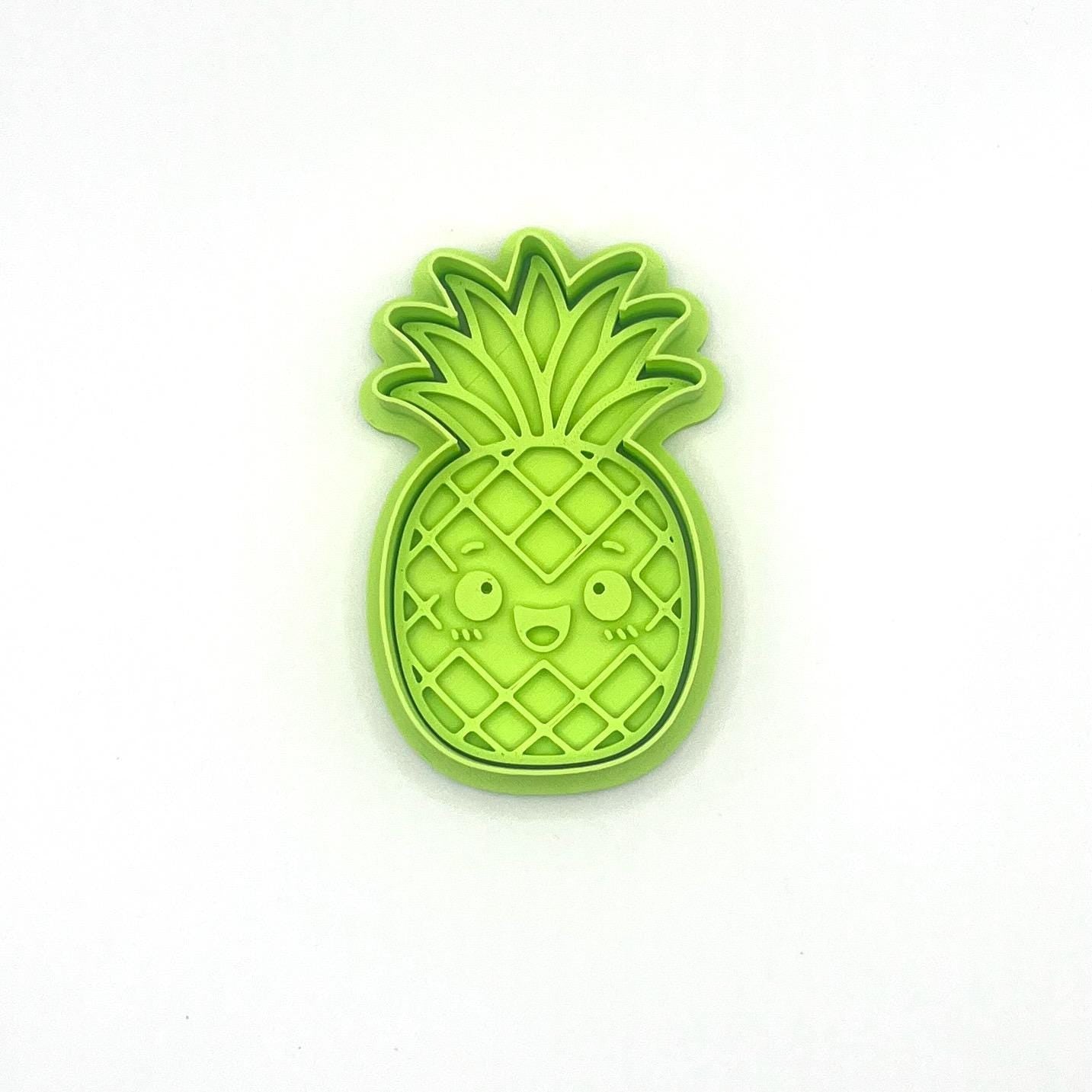 Fruit Salad Cookie Cutter & Fondant Stamp Sets - 6 Piece Bundle