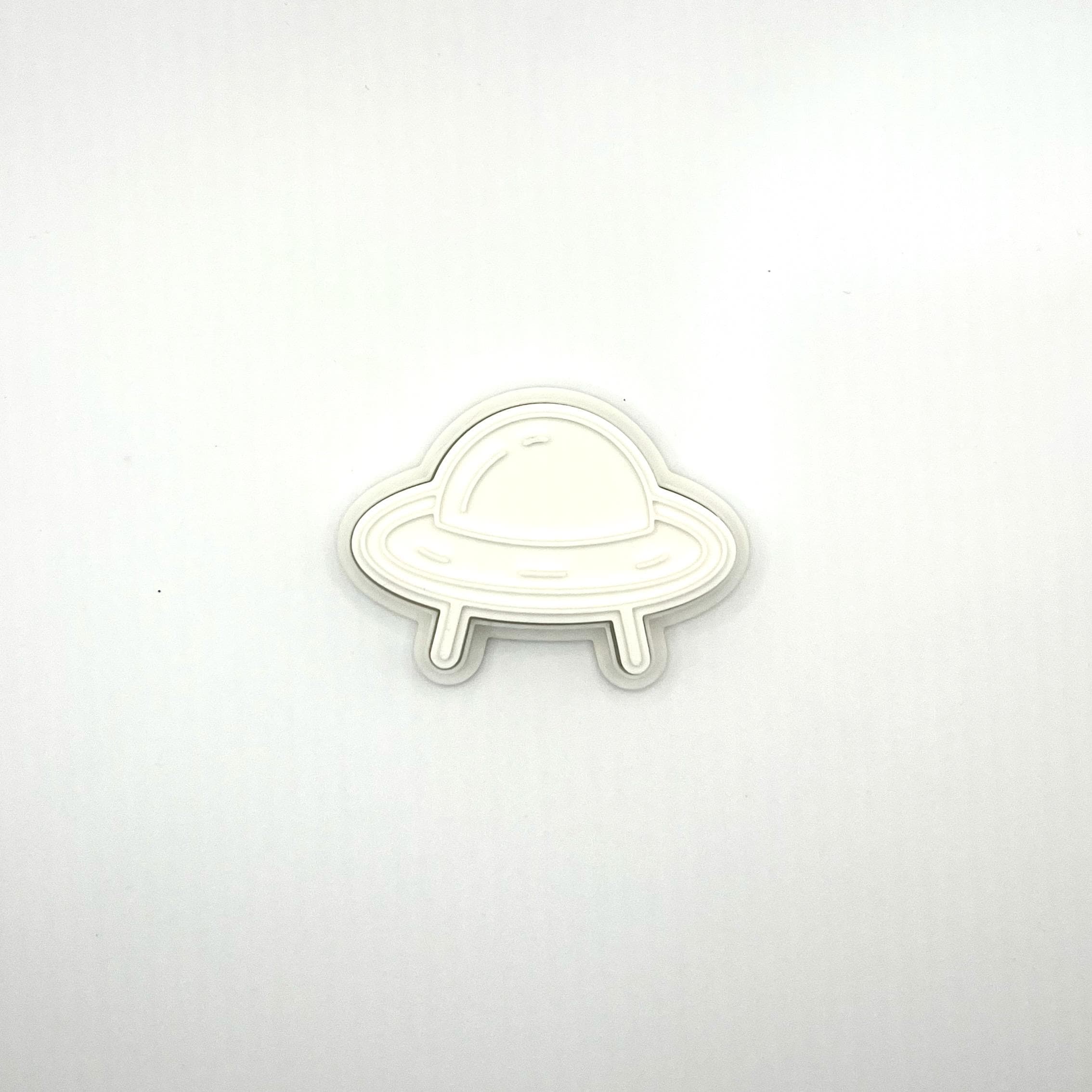 Space Cookie Cutter & Fondant Stamp Sets - 7 Piece Bundle