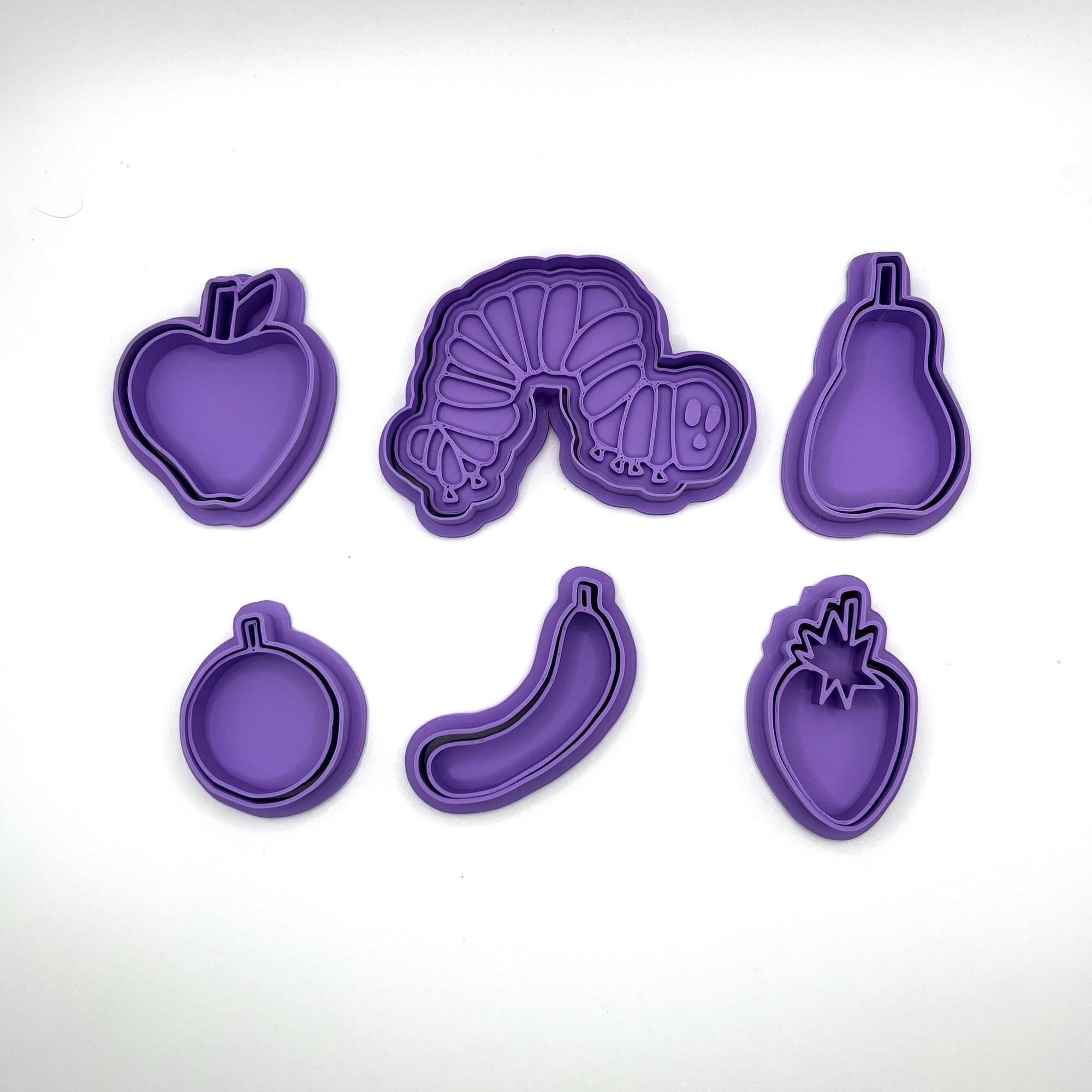 Hungry Caterpillar Cookie Cutters & Fondant Embossers | Kids Baking and Playdough Toys