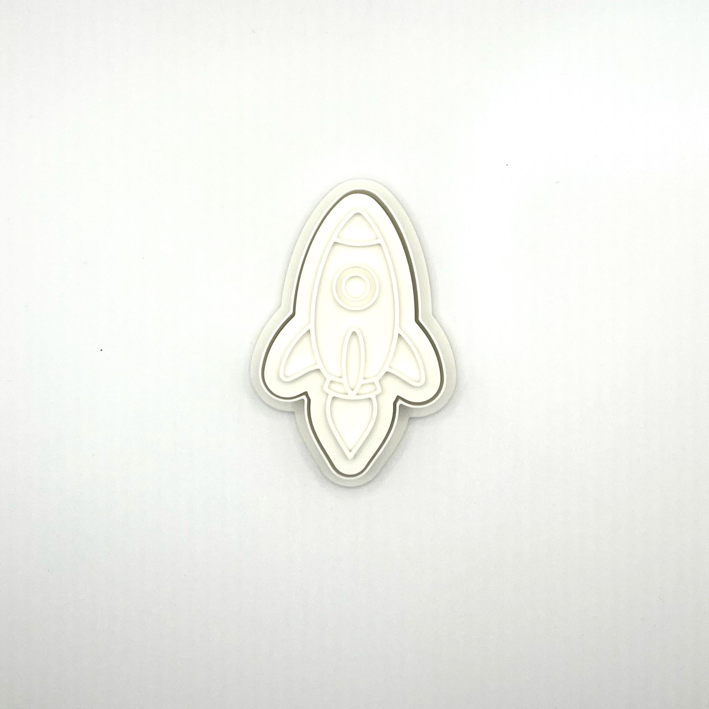 Space Cookie Cutter & Fondant Stamp Sets - 7 Piece Bundle
