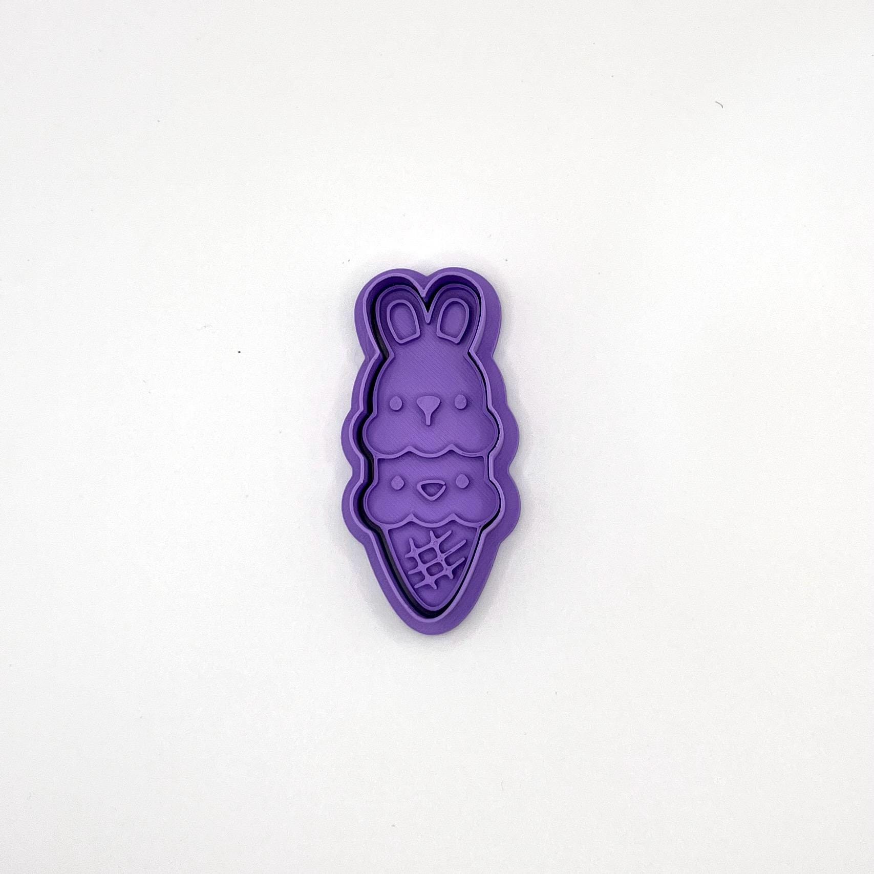 Easter Cookie Cutter & Stamp Set | 6-piece Collection With Handles