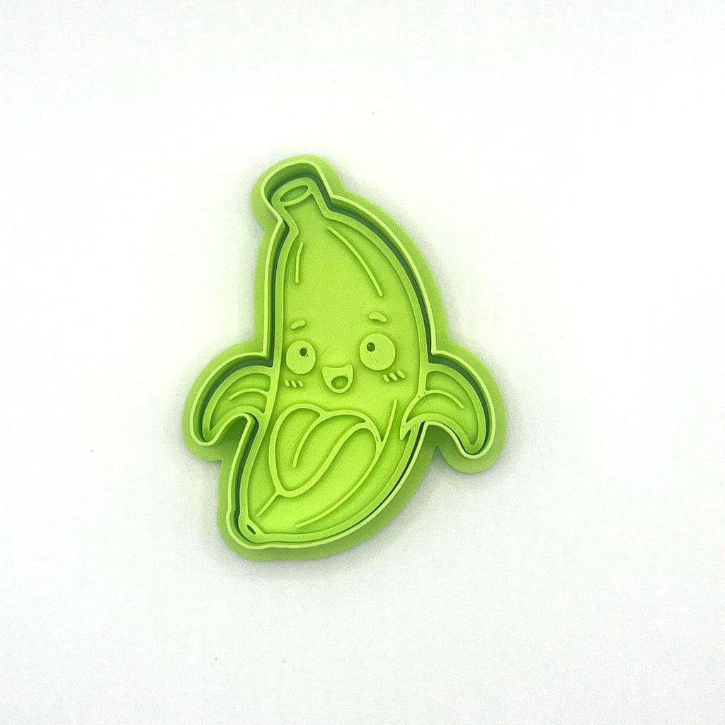Fruit Salad Cookie Cutter & Fondant Stamp Sets - 6 Piece Bundle